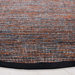 Safavieh Montauk 620 Rug, MTK620 - Orange / Black