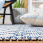 Safavieh Montauk 652 Rug, MTK652 - Navy / Beige