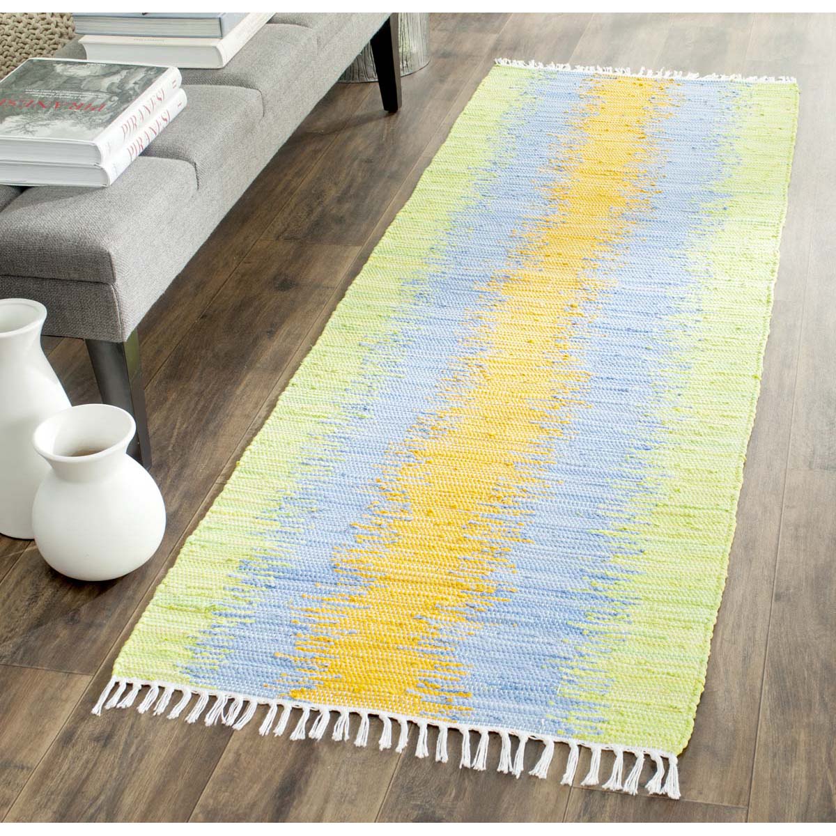 Safavieh Montauk 710 Rug, MTK710 - Green / Gold