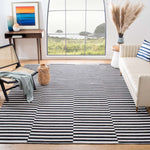 Safavieh Montauk 715 Rug, MTK715 - Ivory / Black
