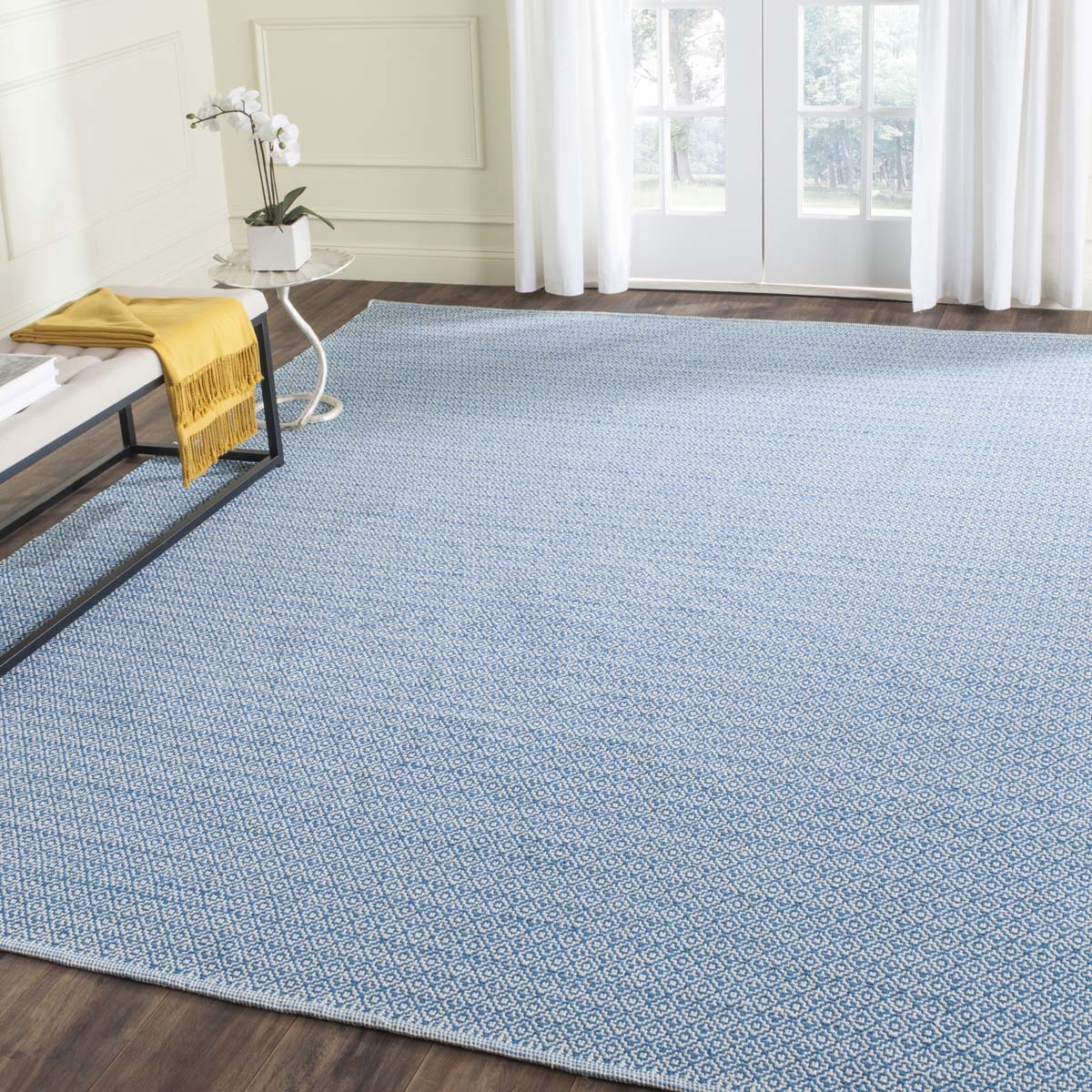 Safavieh Montauk 717 Rug, MTK717 - Ivory / Blue