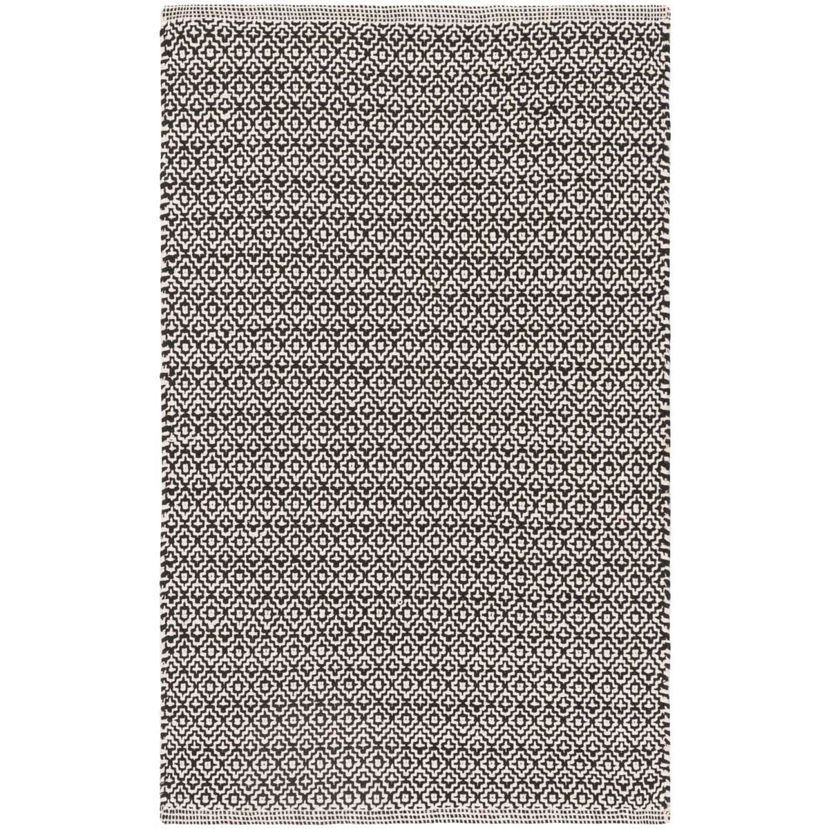 Safavieh Montauk 717 Rug, MTK717 - Ivory / Black