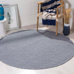 Safavieh Montauk 717 Rug, MTK717 - Ivory / Navy