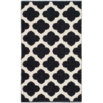 Safavieh Montauk 723 Rug, MTK723 - Black / Ivory