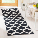 Safavieh Montauk 723 Rug, MTK723 - Black / Ivory