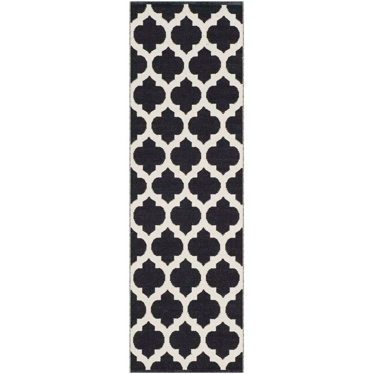 Safavieh Montauk 723 Rug, MTK723 - Black / Ivory