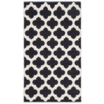 Safavieh Montauk 723 Rug, MTK723 - Black / Ivory