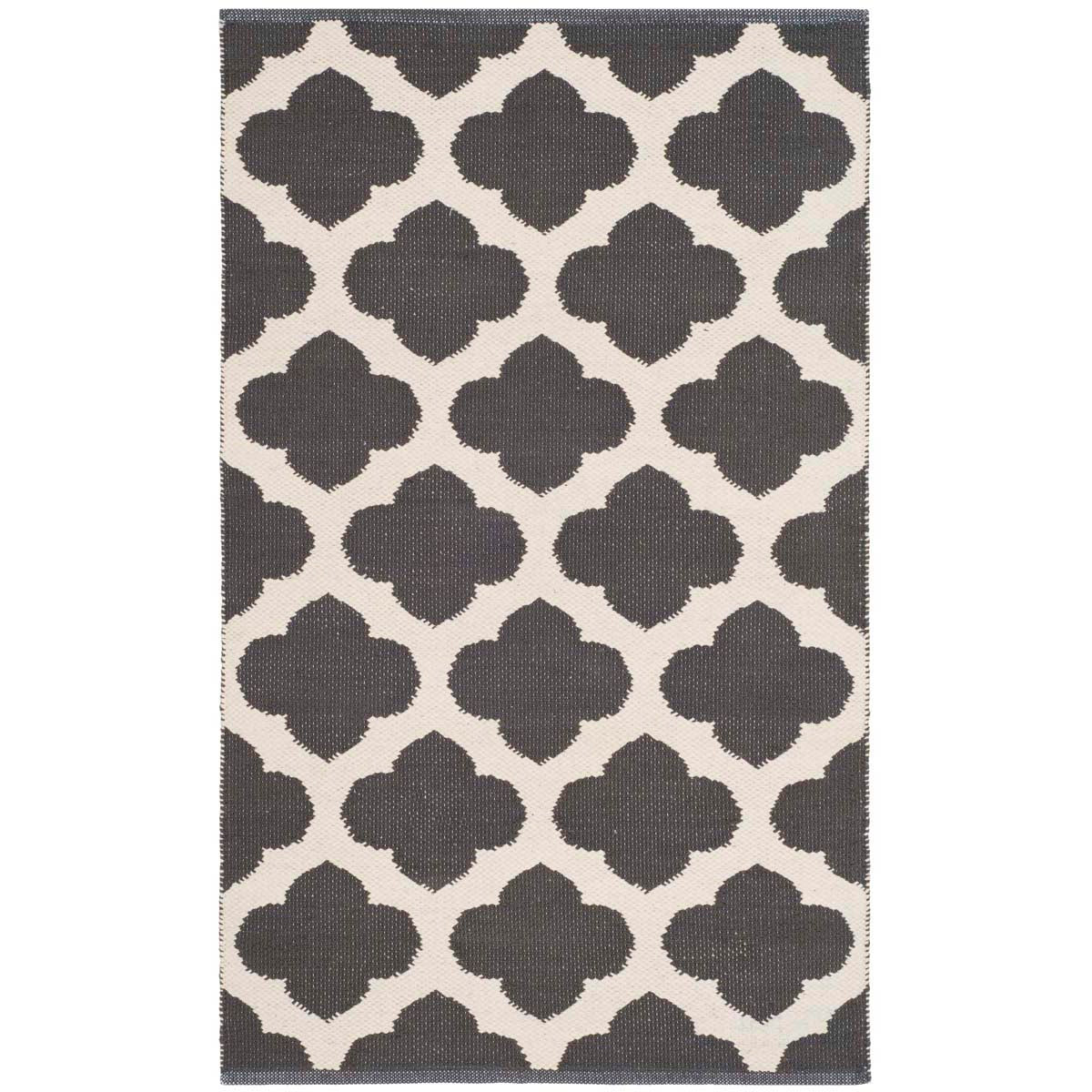 Safavieh Montauk 723 Rug, MTK723 - Dark Grey / Ivory