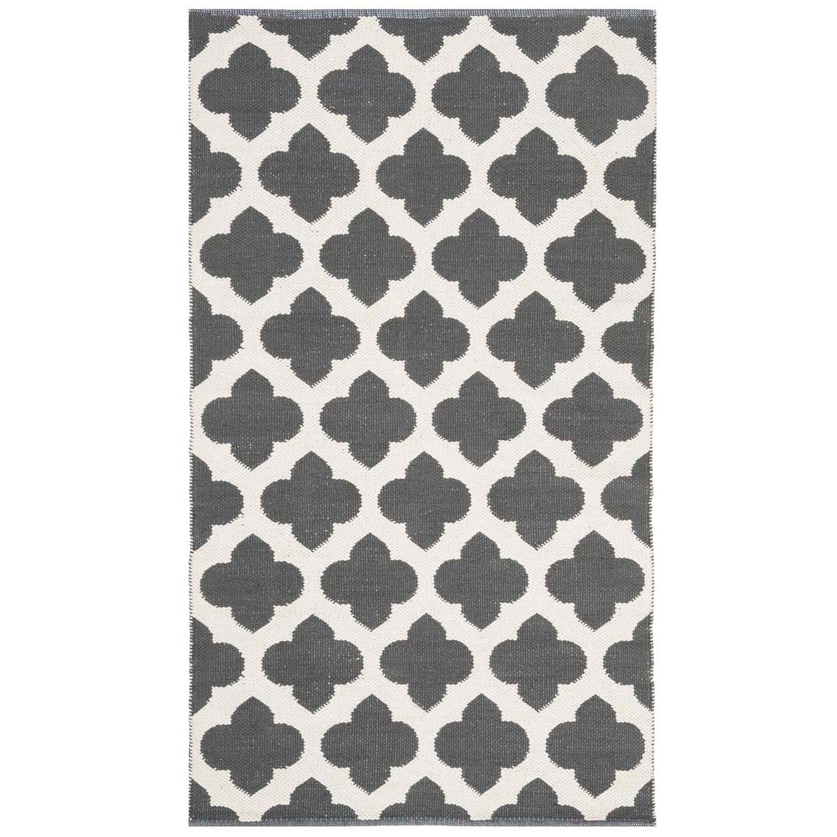 Safavieh Montauk 723 Rug, MTK723 - Dark Grey / Ivory