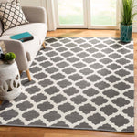 Safavieh Montauk 723 Rug, MTK723 - Dark Grey / Ivory