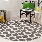 Safavieh Montauk 723 Rug, MTK723 - Dark Grey / Ivory