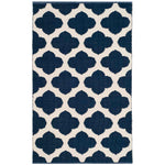 Safavieh Montauk 723 Rug, MTK723 - Navy / Ivory