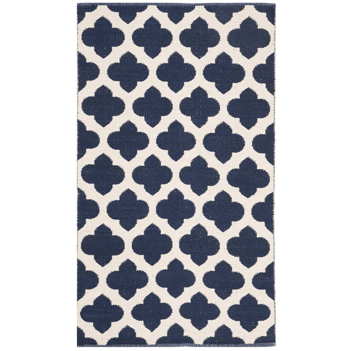 Safavieh Montauk 723 Rug, MTK723 - Navy / Ivory