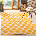 Safavieh Montauk 723 Rug, MTK723 - Yellow / Ivory