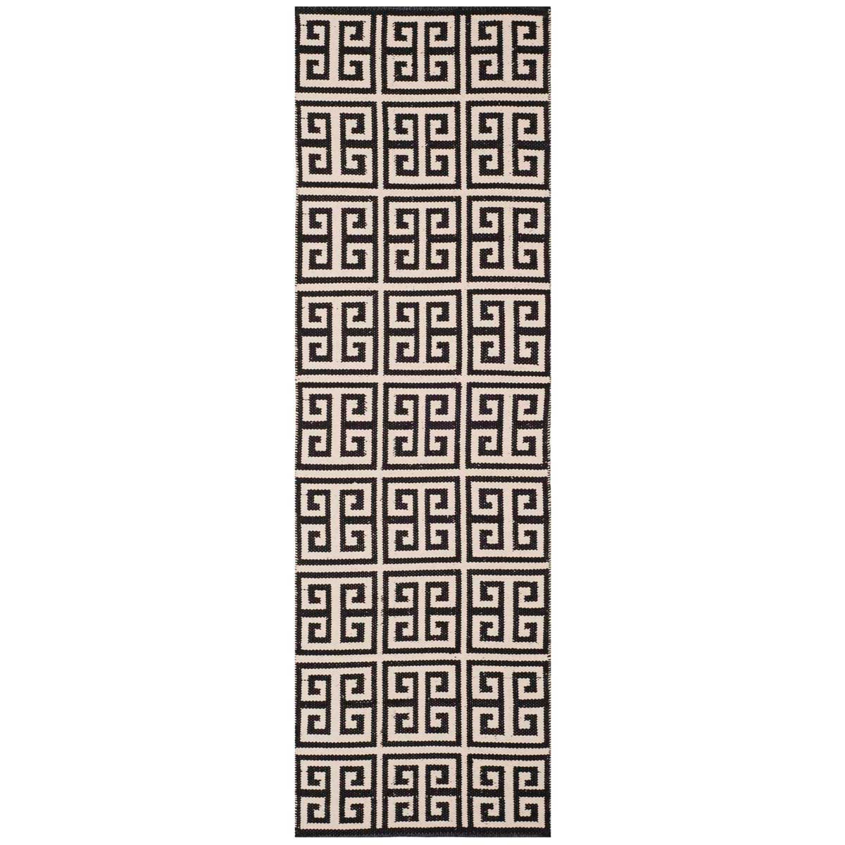 Safavieh Montauk 724 Rug, MTK724 - Black / Ivory