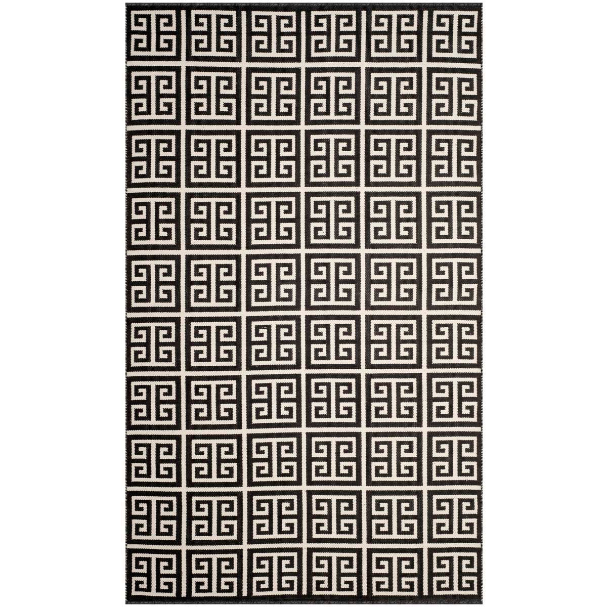 Safavieh Montauk 724 Rug, MTK724 - Black / Ivory