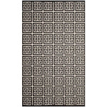 Safavieh Montauk 724 Rug, MTK724 - Black / Ivory