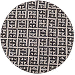 Safavieh Montauk 724 Rug, MTK724 - Black / Ivory