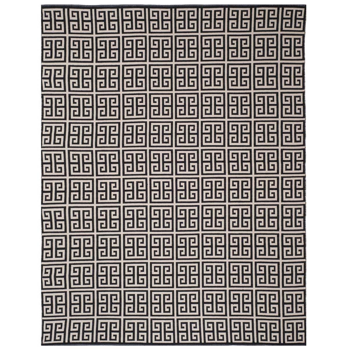 Safavieh Montauk 724 Rug, MTK724 - Black / Ivory