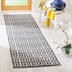Safavieh Montauk 724 Rug, MTK724 - Dark Grey / Ivory