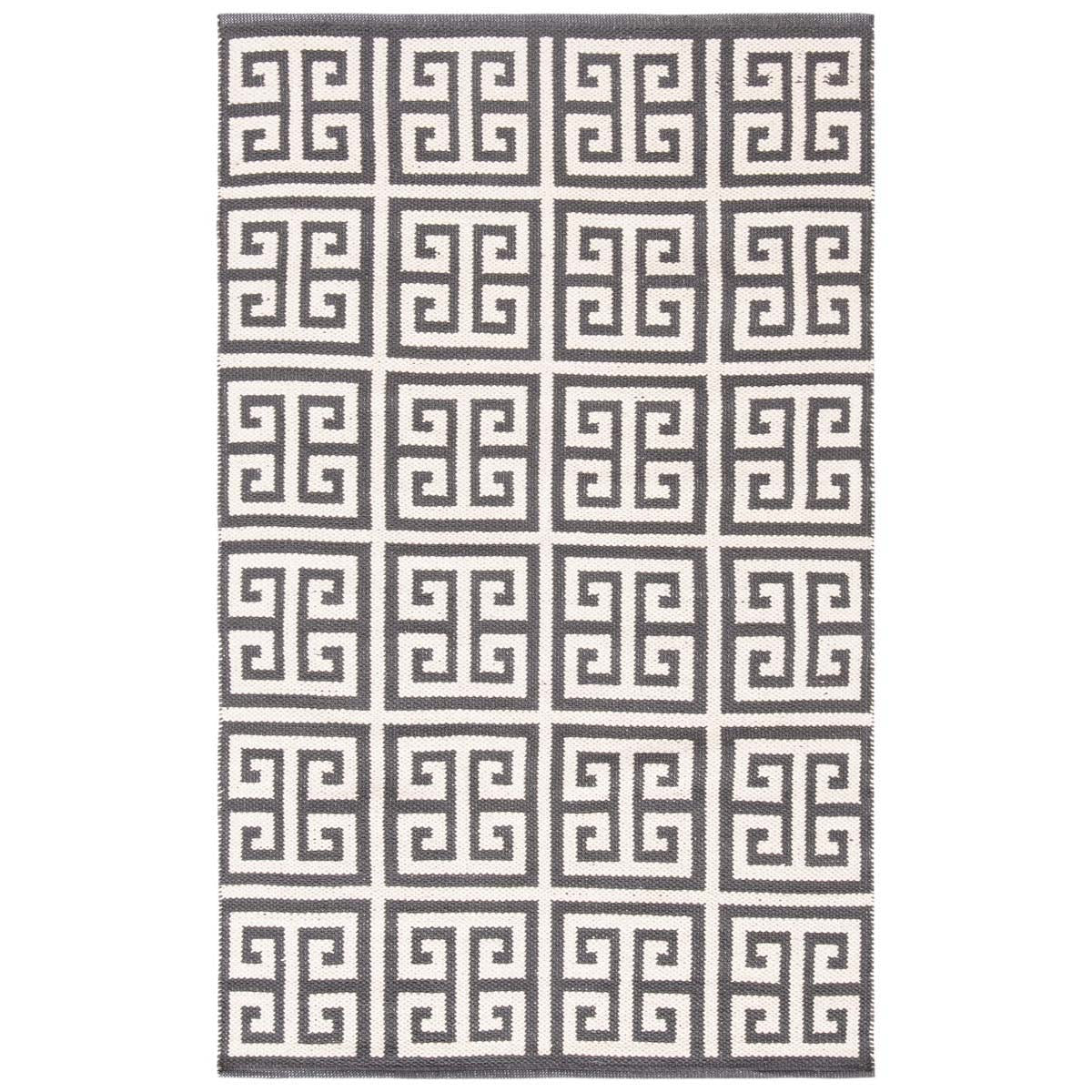 Safavieh Montauk 724 Rug, MTK724 - Dark Grey / Ivory