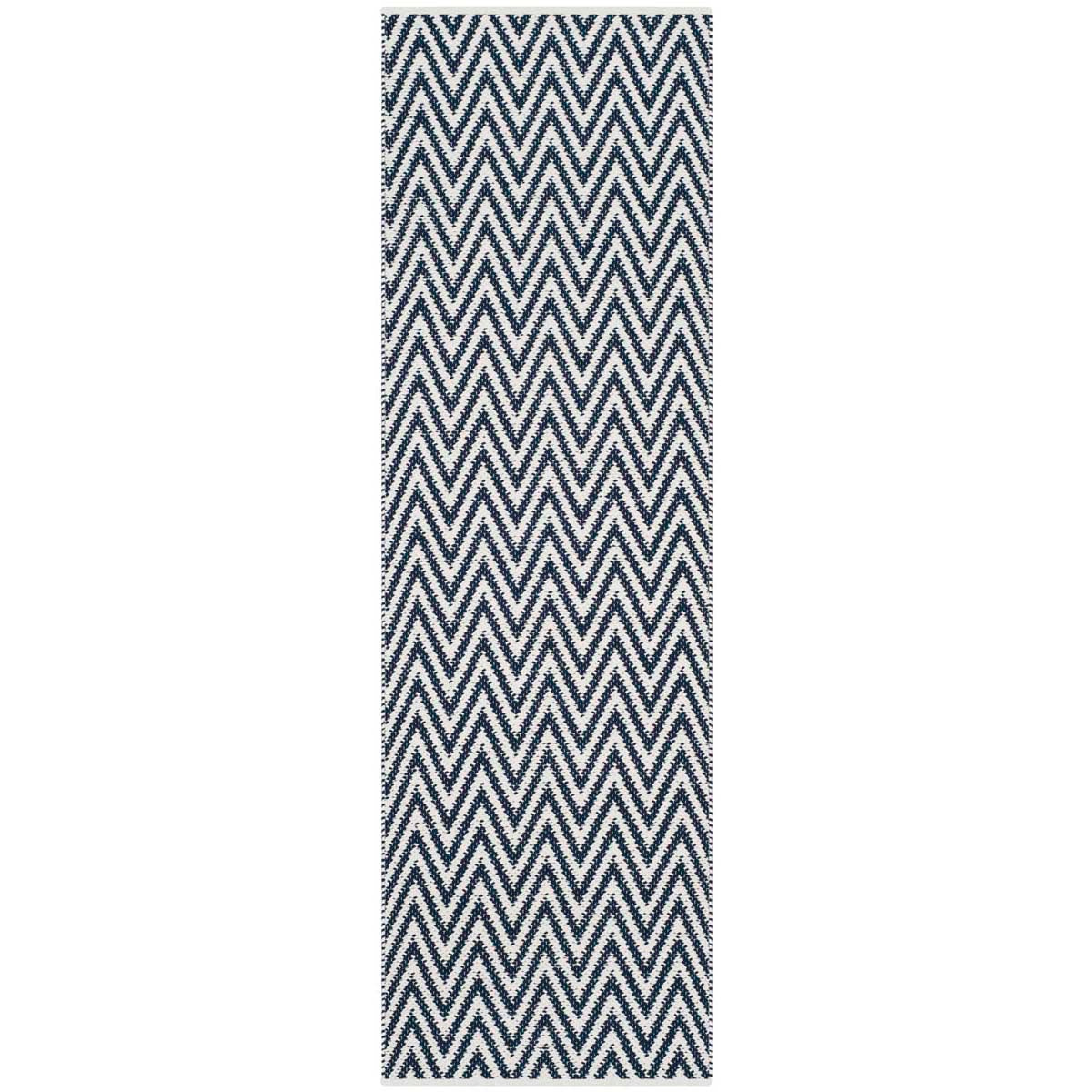 Safavieh Montauk 812 Rug, MTK812 - Navy / Ivory