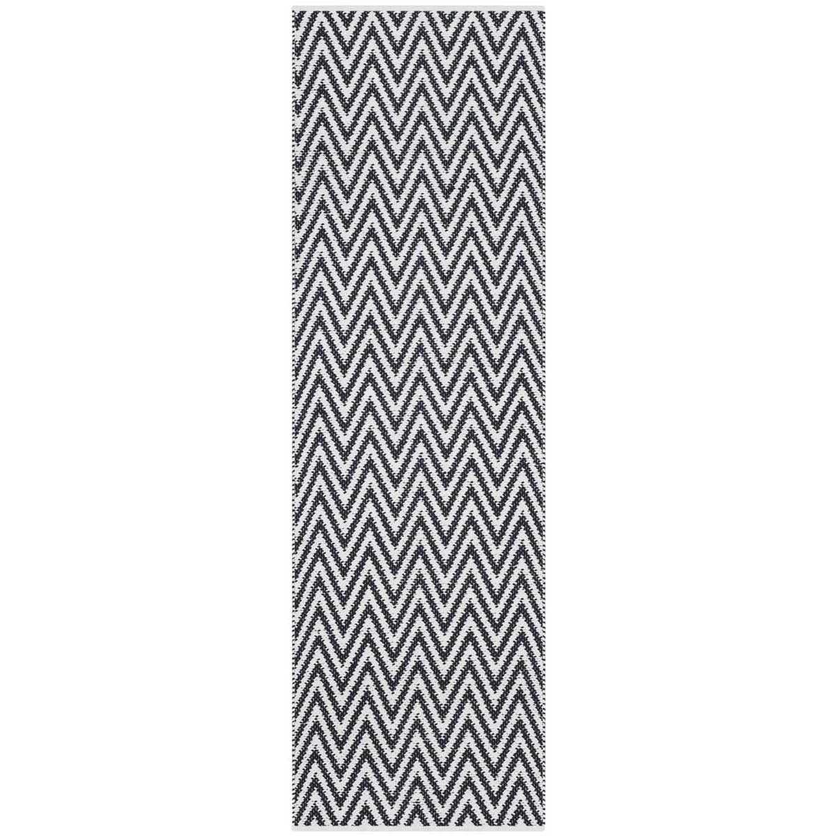 Safavieh Montauk 812 Rug, MTK812 - Black / Ivory