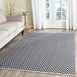 Safavieh Montauk 812 Rug, MTK812 - Black / Ivory