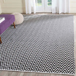 Safavieh Montauk 812 Rug, MTK812 - Black / Ivory