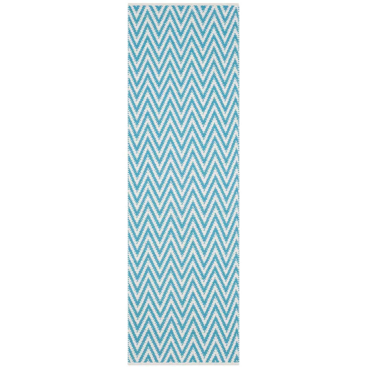 Safavieh Montauk 812 Rug, MTK812 - Turquoise / Ivory