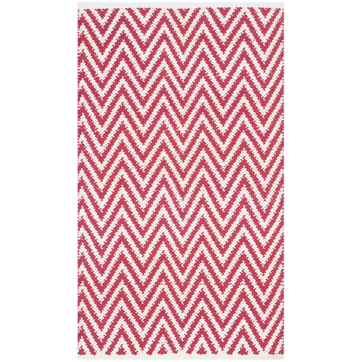 Safavieh Montauk 812 Rug, MTK812 - Red / Ivory