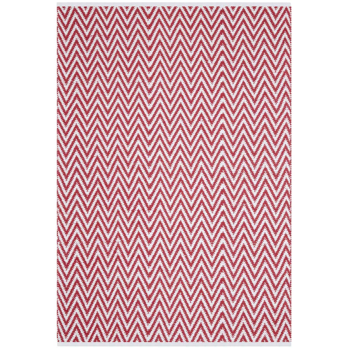 Safavieh Montauk 812 Rug, MTK812 - Red / Ivory