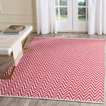 Safavieh Montauk 812 Rug, MTK812 - Red / Ivory