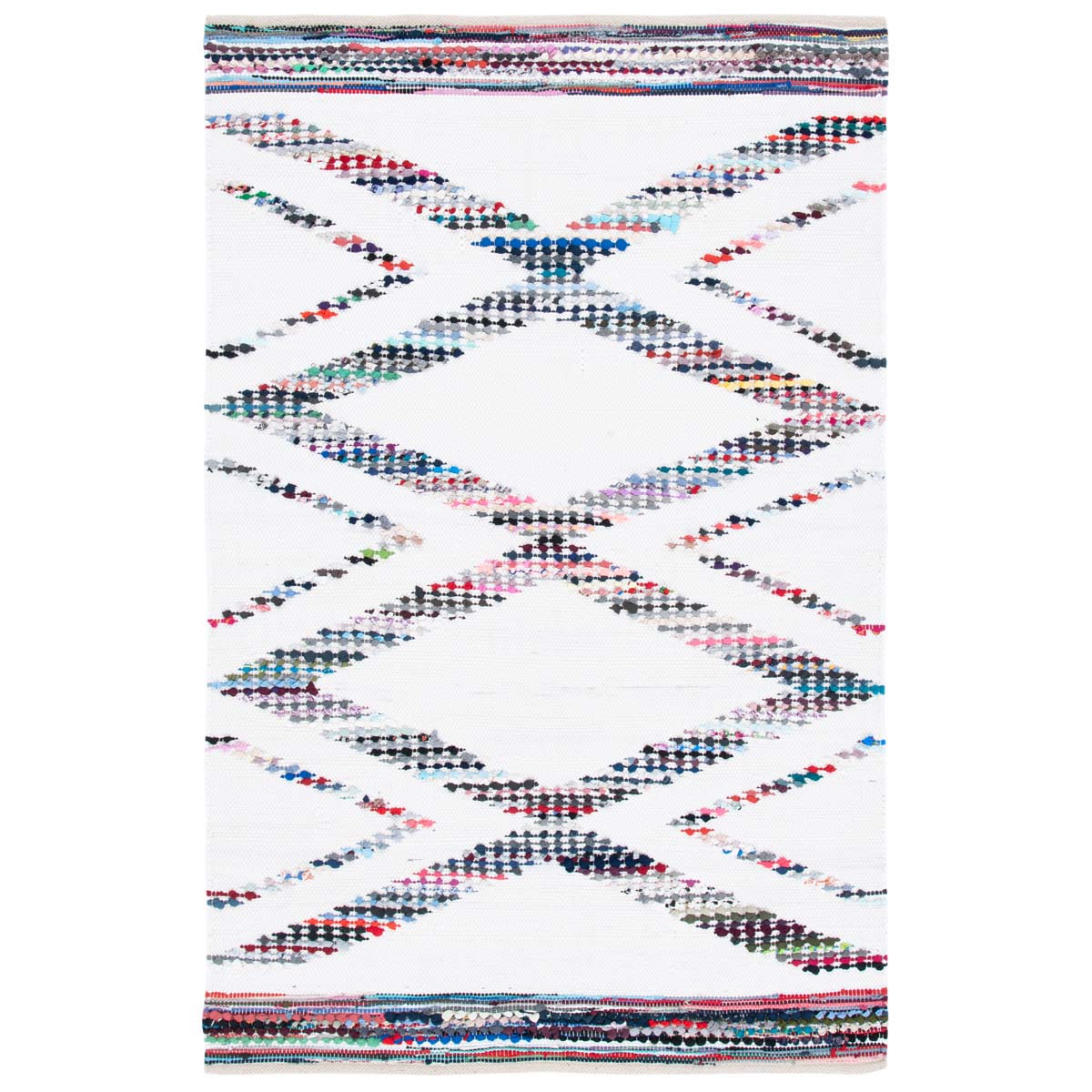 Safavieh Montauk 815 Rug, MTK815 - Ivory / Blue