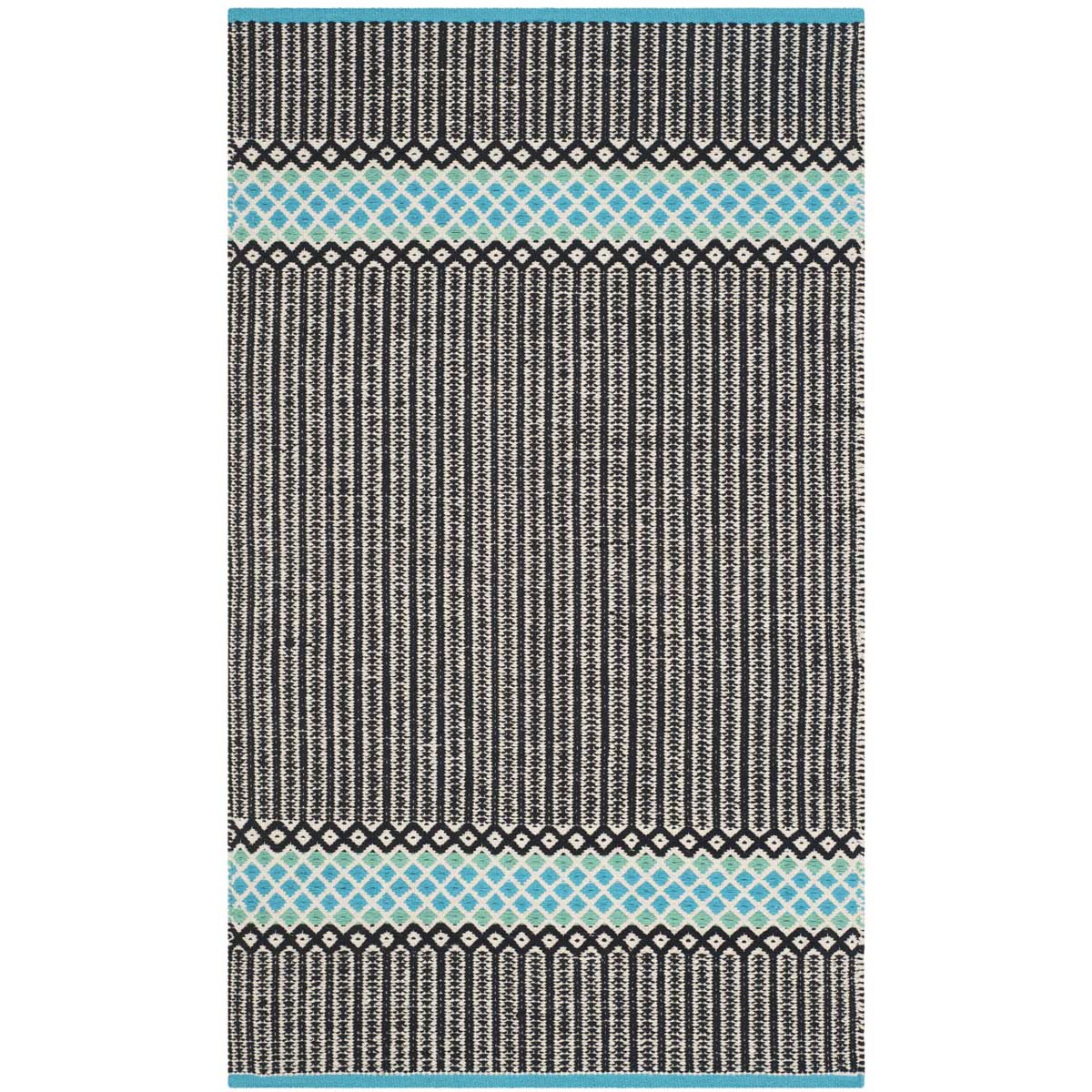 Safavieh Montauk 820 Rug, MTK820 - Turquoise / Multi
