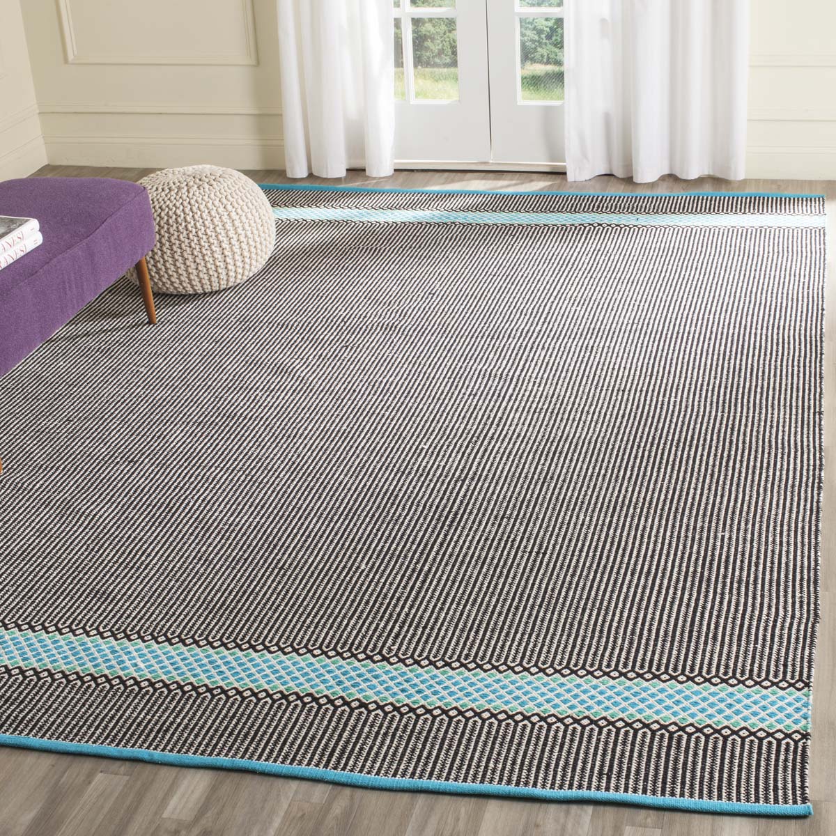 Safavieh Montauk 820 Rug, MTK820 - Turquoise / Multi