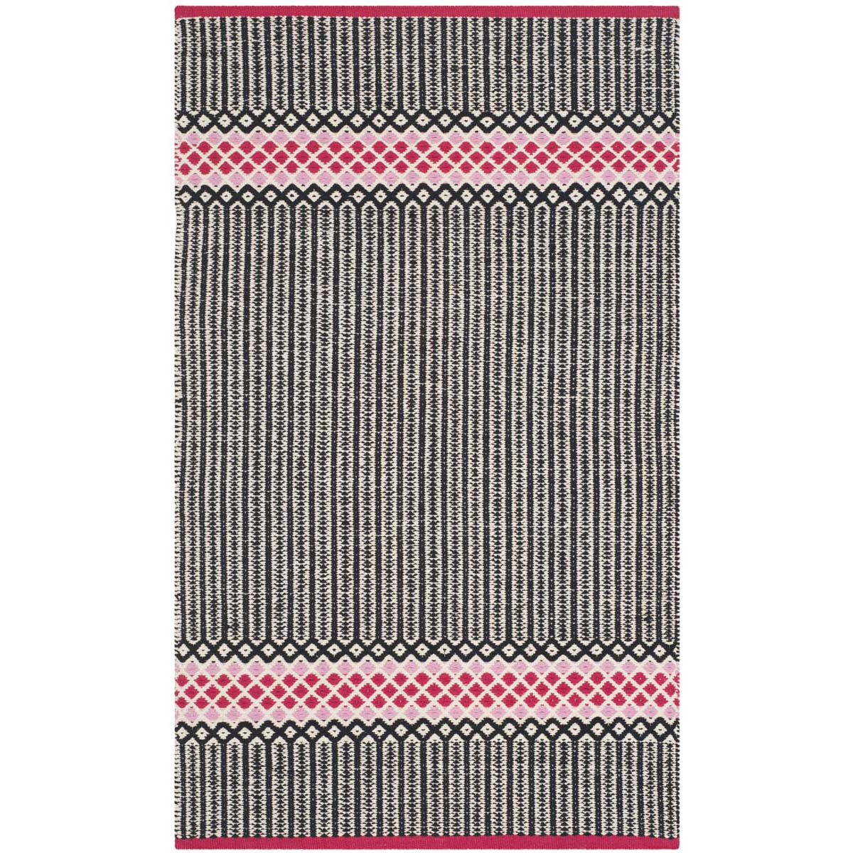 Safavieh Montauk 820 Rug, MTK820 - Light Pink / Multi