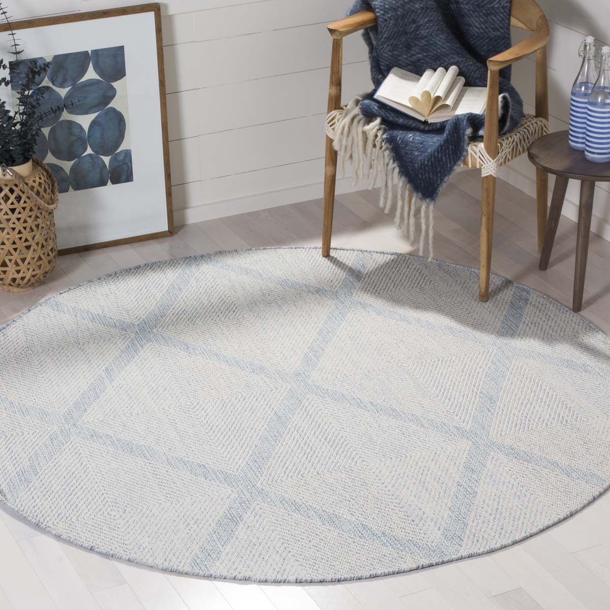 Safavieh Montauk 821 Rug, MTK821 - Light Blue