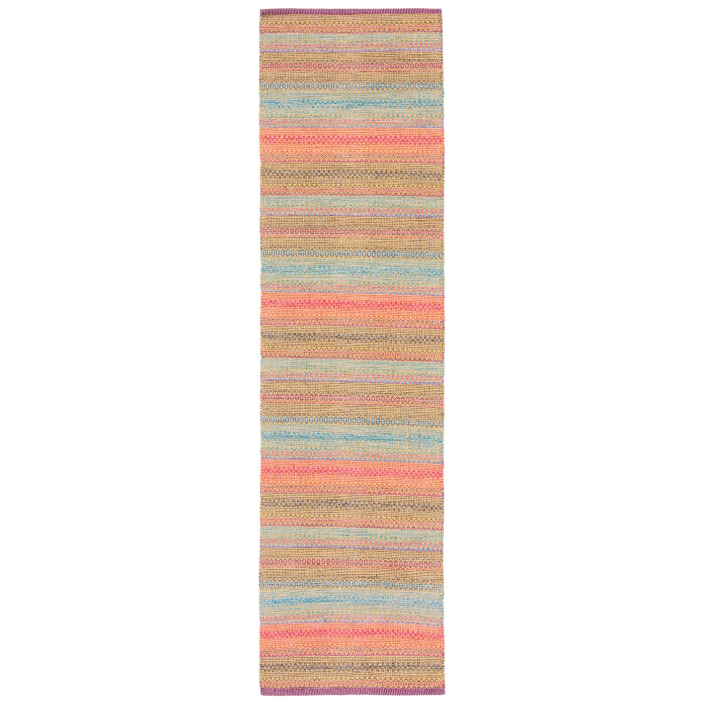 Safavieh Montauk 851 Rug, MTK851 - Blue / Pink