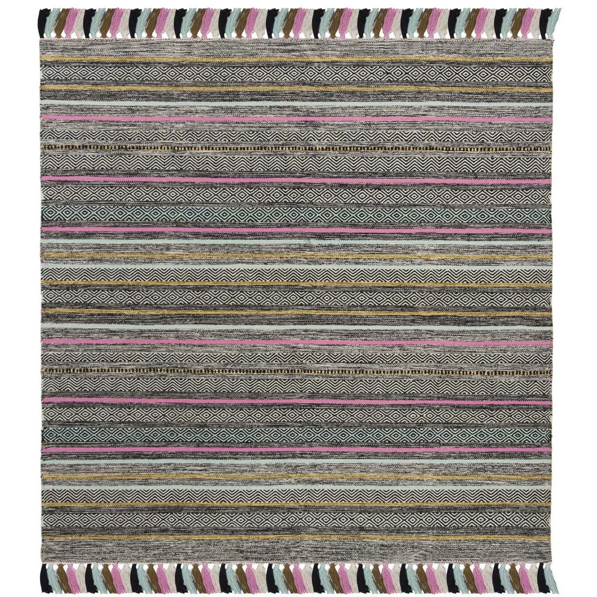Safavieh Montauk 901 Rug, MTK901 - Black / Multi