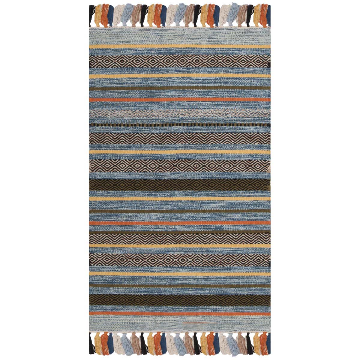 Safavieh Montauk 901 Rug, MTK901 - Blue / Multi