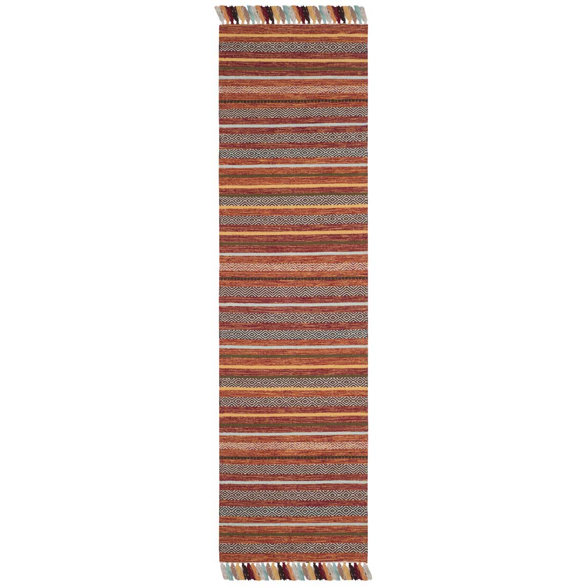 Safavieh Montauk 901 Rug, MTK901 - Rust / Multi
