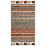 Safavieh Montauk 901 Rug, MTK901 - Turquoise / Brown