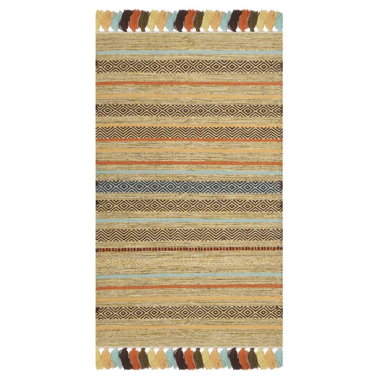 Safavieh Montauk 901 Rug, MTK901 - Green / Multi