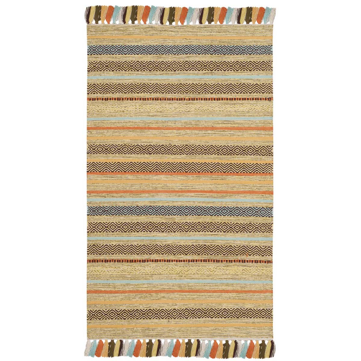Safavieh Montauk 901 Rug, MTK901 - Green / Multi