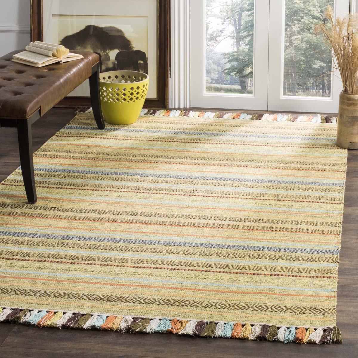 Safavieh Montauk 901 Rug, MTK901 - Green / Multi