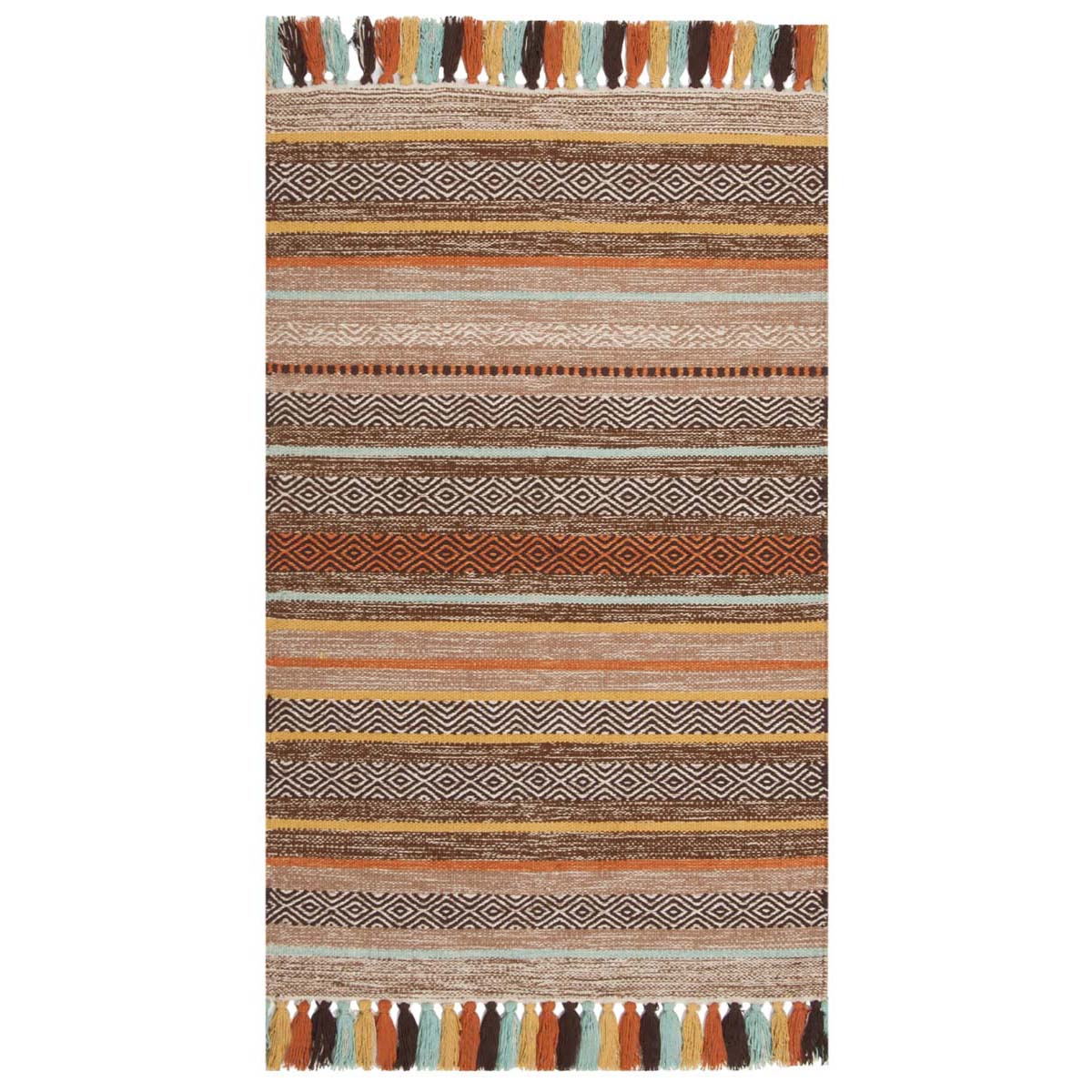 Safavieh Montauk 901 Rug, MTK901 - Brown / Multi