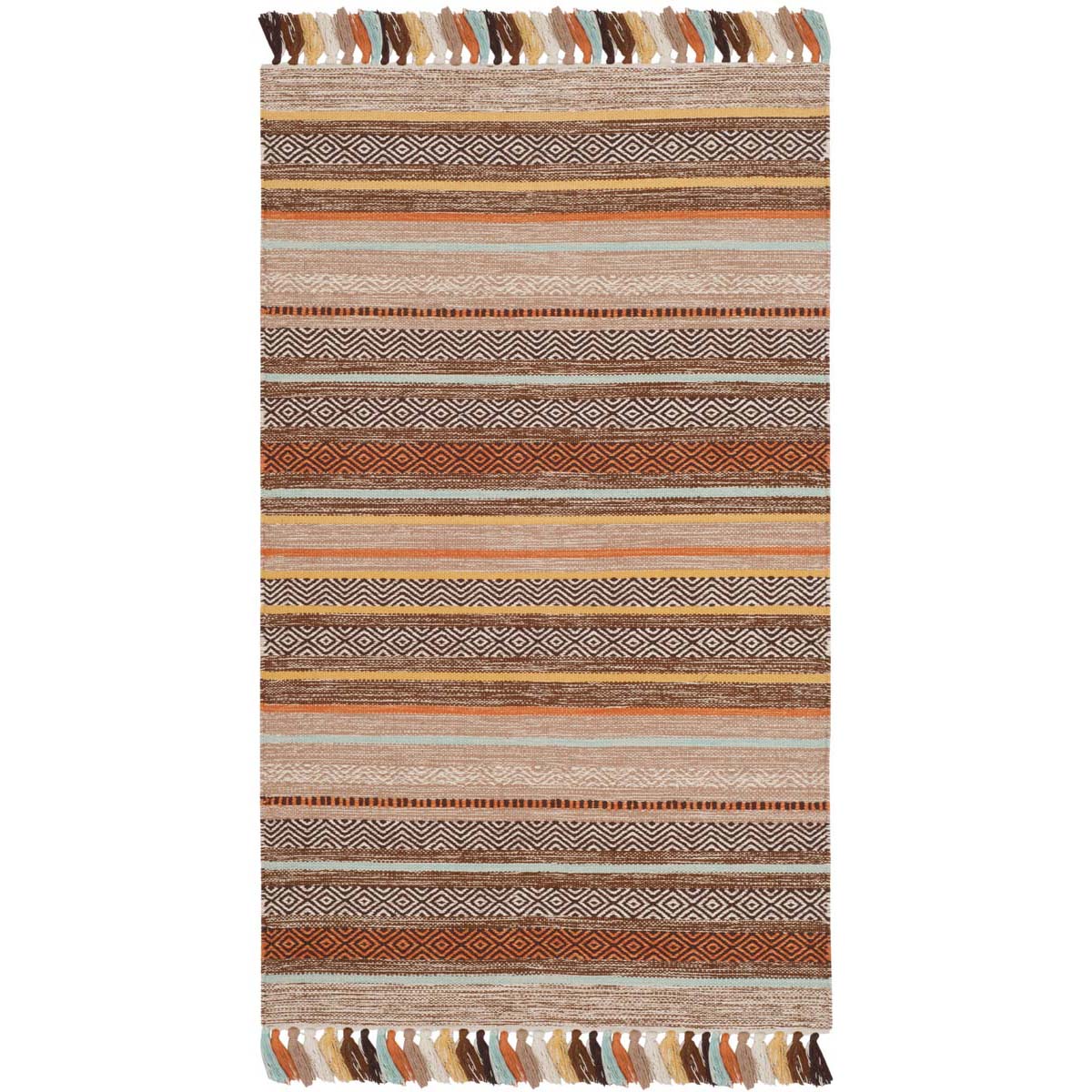 Safavieh Montauk 901 Rug, MTK901 - Brown / Multi