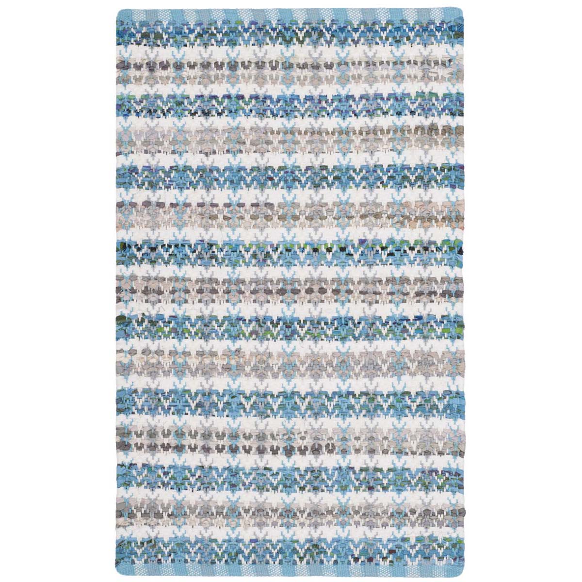 Safavieh Montauk 950 Rug, MTK950 - Aqua / Multi