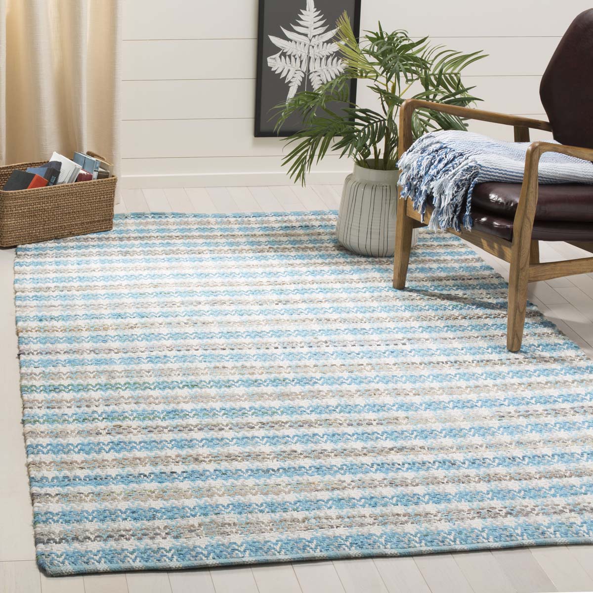 Safavieh Montauk 950 Rug, MTK950 - Aqua / Multi